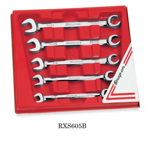 Snapon-Wrenches-Open End Flare Nut Wrench Set, Inches